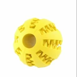 Unbranded Pet Dog Rubber Toys Molar Teeth Résistant à La Morsure Et Arôme De Menthe Non Toxiqueyellow