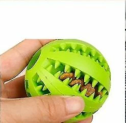 Unbranded Pet Dog Rubber Toys Molar Dents Résistantes à La Morsure Et Arôme De Menthe Non Toxiquegreen