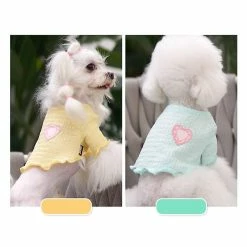 Unbranded T-shirt Summer Dog, T-shirt Sweet Wind Wave Half -Pet Soin 248391406 max 2