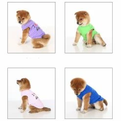 Unbranded Dog Gilet De Couleur Unie été, Cartoon Slim Vest Petit Chien 8 Unbranded Dog Gilet De Couleur Unie été, Cartoon Slim Vest Petit Chien -Pet Soin 248392259 max 4