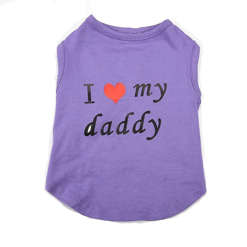 Unbranded Dog Gilet De Couleur Unie été, Cartoon Slim Vest Petit Chien 1 Unbranded Dog Gilet De Couleur Unie été, Cartoon Slim Vest Petit Chien