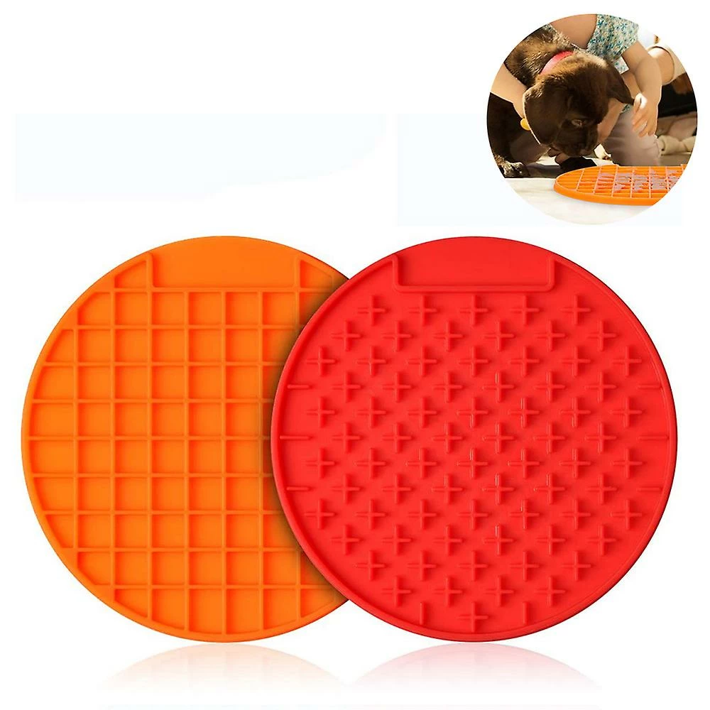 Sunshinen Tapis De Léchage Pour Chiens De Grande Taille 2pcs, Dog Peanut Butter Lick Pad 3 Sunshinen Tapis De Léchage Pour Chiens De Grande Taille 2pcs, Dog Peanut Butter Lick Pad – Image 3
