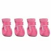 Tiny-witch 4pcs / Set Pet Cat Puppy Dog Shoe Mesh Anti-slip Paw Protective Booties Chaussures