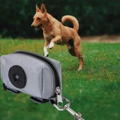 Wonderful Fong Fong Dog Poop Bag Distributeur Avec Porte-sac à Déchets Usagé - Sangle élastique Améliorée Et Mousqueton En Métal S’adapte Parfaitement à Toute Laisse Pour Chien -Pet Soin 258994190 max