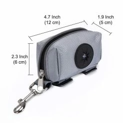 Wonderful Fong Fong Dog Poop Bag Distributeur Avec Porte-sac à Déchets Usagé - Sangle élastique Améliorée Et Mousqueton En Métal S’adapte Parfaitement à Toute Laisse Pour Chien -Pet Soin 258994227 max