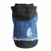 Unbranded Dog Denim Vest Pet Cloth Dog Outfit Puppy Jacket Pet Vest Dog Hoodie Cat Jumpsuit Overall Pour Les Fournitures Pour Animaux De Compagnie De Petite Taille