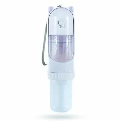 Unbranded 2 En 1 Portable Dog Water Bottle Pet Feeder Bowl Sûr Et Durable Pratique