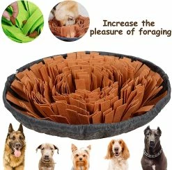 Unbranded Dog Snuffle Mat Peut Soulager Le Stress Pour Les Chiens Animaux Ie112 (marron) -Pet Soin 268546811 max