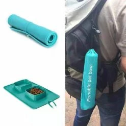 Unbranded Pet Silicone Folding Bowl Anti-slip Double Bowl Flannel Bag Dog Bowl Outdoor Pet Portable Dog Bowl 7 Unbranded Pet Silicone Folding Bowl Anti-slip Double Bowl Flannel Bag Dog Bowl Outdoor Pet Portable Dog Bowl -Pet Soin 268698190 max