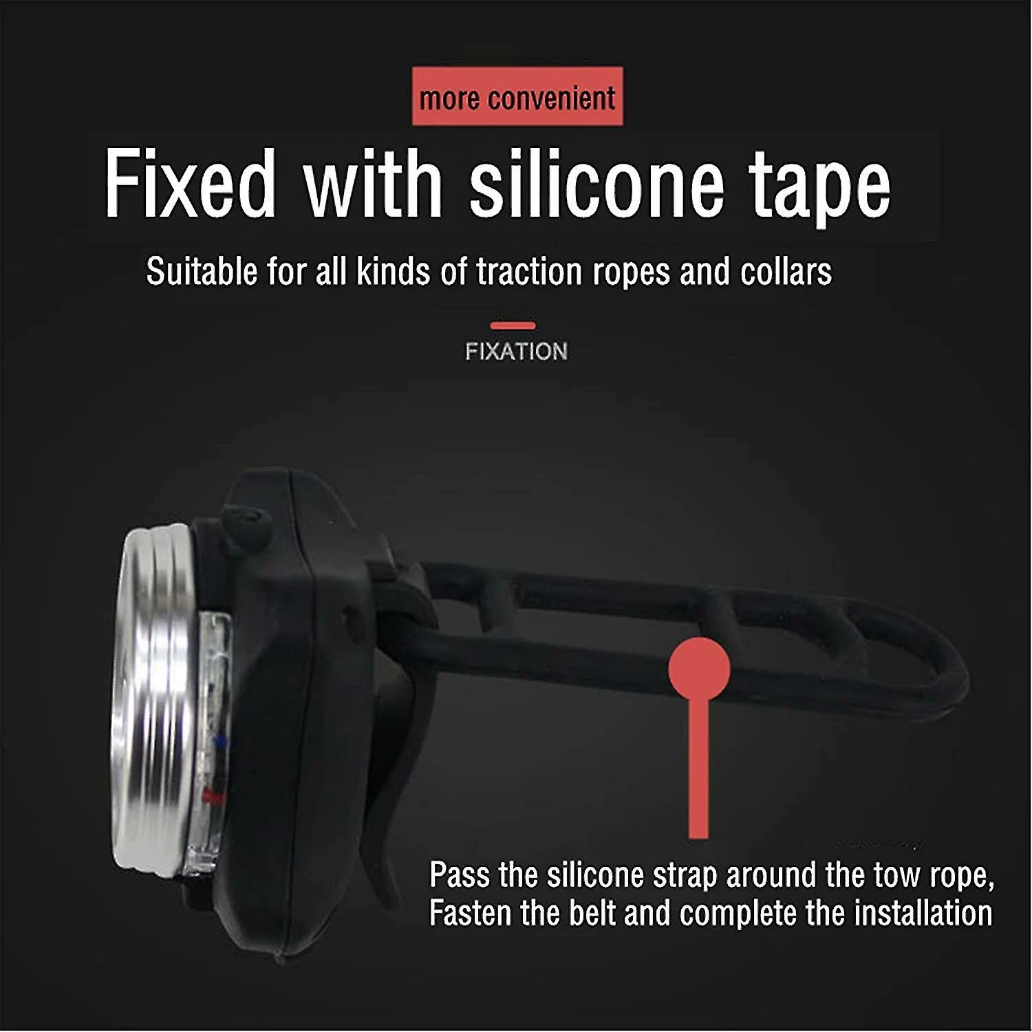 Wtake Collier De Chien Lumière Led Pet Clip-on Light Up Dog Collier Clignotant Lumière Chat Glowing Tag Chiens Walking Safety Lights For Dark Night Flash Pendentif Usb Chargi 4 Wtake Collier De Chien Lumière Led Pet Clip-on Light Up Dog Collier Clignotant Lumière Chat Glowing Tag Chiens Walking Safety Lights For Dark Night Flash Pendentif Usb Chargi – Image 4