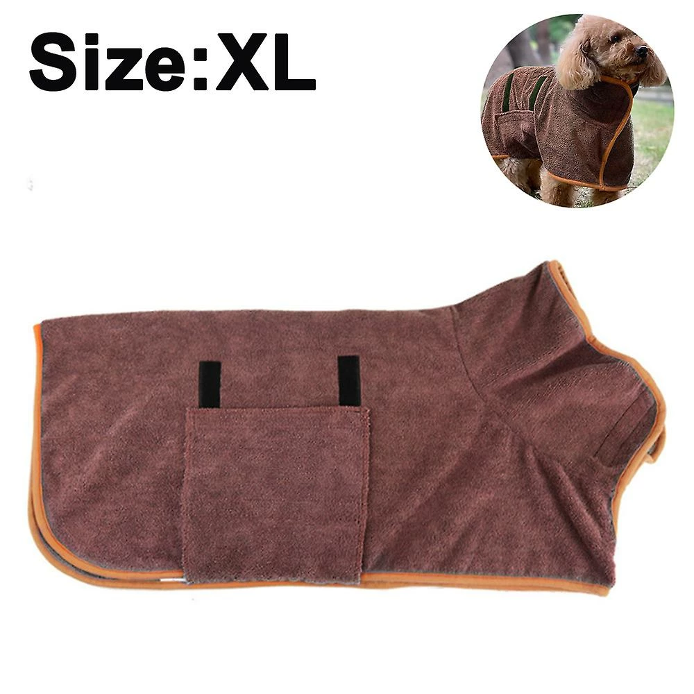 Wonderful Fong Dog Peignoir Serviette - Microfibre Séchage Rapide Super Absorbant Pet Dog Cat Robe De Bain Serviette, Doux 2 Wonderful Fong Dog Peignoir Serviette - Microfibre Séchage Rapide Super Absorbant Pet Dog Cat Robe De Bain Serviette, Doux – Image 2