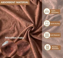 Wonderful Fong Dog Peignoir Serviette - Microfibre Séchage Rapide Super Absorbant Pet Dog Cat Robe De Bain Serviette, Doux 7 Wonderful Fong Dog Peignoir Serviette - Microfibre Séchage Rapide Super Absorbant Pet Dog Cat Robe De Bain Serviette, Doux -Pet Soin 273747606 max