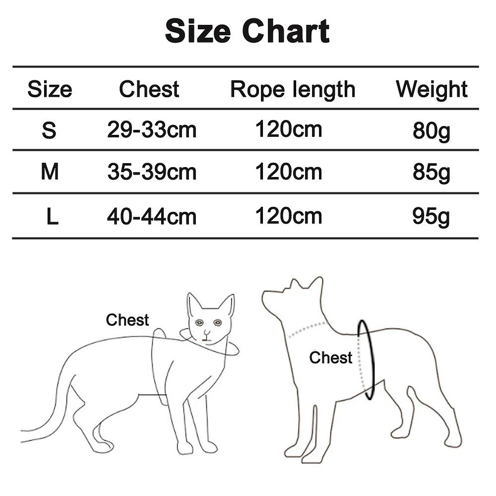 Wonderful Fong Dog Harness And Leash Set Pour Marcher Chat Et Petit Chien Harnais Soft Mesh Puppy Harnais Réglable Cat Vest Harness Avec Sangle Réfléchissante Confort 4 Wonderful Fong Dog Harness And Leash Set Pour Marcher Chat Et Petit Chien Harnais Soft Mesh Puppy Harnais Réglable Cat Vest Harness Avec Sangle Réfléchissante Confort – Image 4