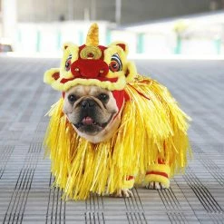 Unbranded Puppy Clothes Dancing Lion Cosplay Clothing Chinese Style New Year Pet Dog Costume Pet Supplies 6 Unbranded Puppy Clothes Dancing Lion Cosplay Clothing Chinese Style New Year Pet Dog Costume Pet Supplies -Pet Soin 280815957 max