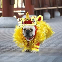 Unbranded Puppy Clothes Dancing Lion Cosplay Clothing Chinese Style New Year Pet Dog Costume Pet Supplies 8 Unbranded Puppy Clothes Dancing Lion Cosplay Clothing Chinese Style New Year Pet Dog Costume Pet Supplies -Pet Soin 280816015 max