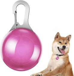 Wruas Dog Lights Clip On, Dog Lights For The Dark, Light Up Dog Collar Led Dog Light