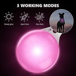 Wruas Dog Lights Clip On, Dog Lights For The Dark, Light Up Dog Collar Led Dog Light -Pet Soin 283272704 max