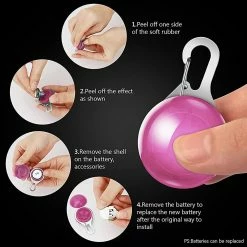 Wruas Dog Lights Clip On, Dog Lights For The Dark, Light Up Dog Collar Led Dog Light -Pet Soin 283272712 max