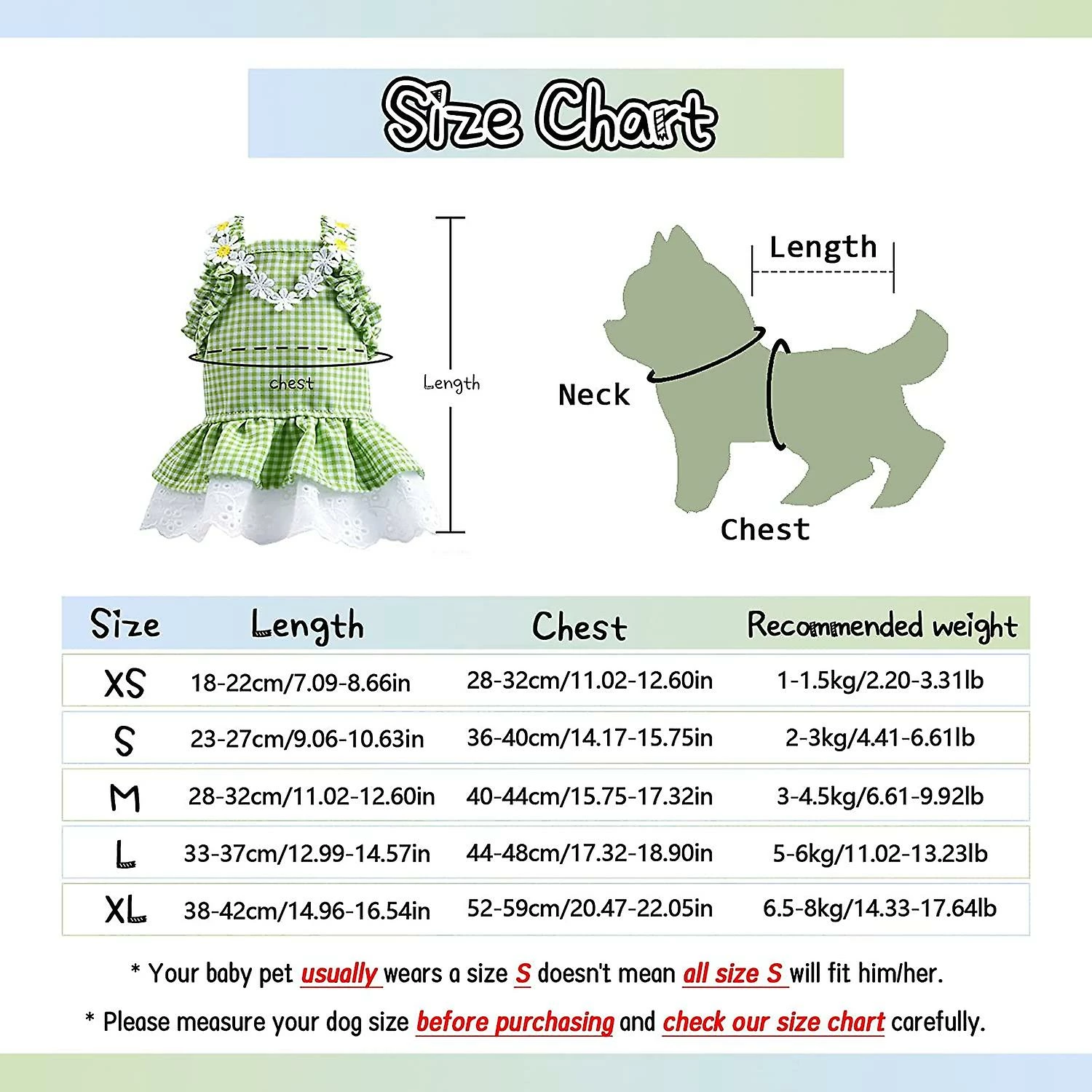 Yskaze 2 Pack Summer Dog Robes Fille Puppy Chat Plaid Princesse Robe Fête Anniversaire Pet Vest Vêtements Pour Petits Chiens Moyens 2 Yskaze 2 Pack Summer Dog Robes Fille Puppy Chat Plaid Princesse Robe Fête Anniversaire Pet Vest Vêtements Pour Petits Chiens Moyens – Image 2