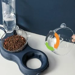 Unbranded Anti-renversement Pet Dog Cat Double Bowl Bouche étanche à L’humidité Mangeoire Automatique 9 Unbranded Anti-renversement Pet Dog Cat Double Bowl Bouche étanche à L’humidité Mangeoire Automatique -Pet Soin 285407419 max