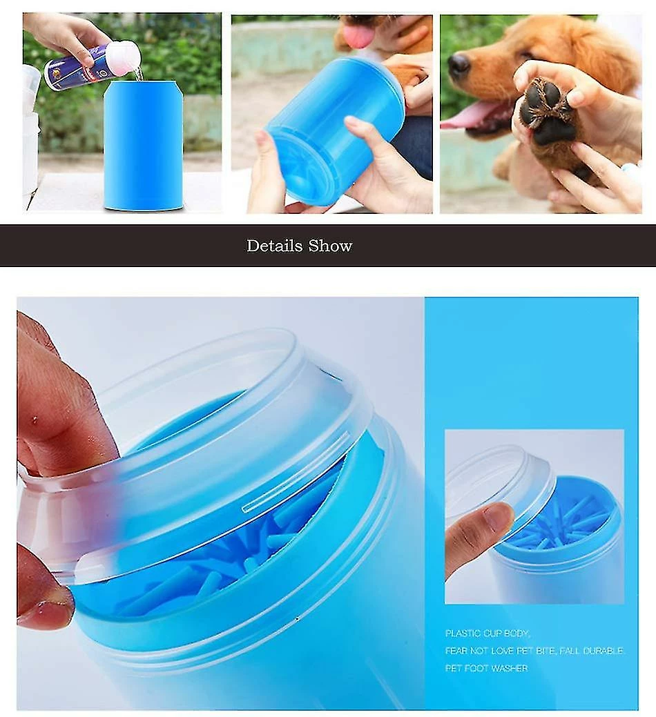 Unbranded Portable Dog Paw Cleaner Pet Foot Laveuse De Pattes Chien Lave-patte Nettoyeur De Pattes De Chien 3 Unbranded Portable Dog Paw Cleaner Pet Foot Laveuse De Pattes Chien Lave-patte Nettoyeur De Pattes De Chien – Image 3