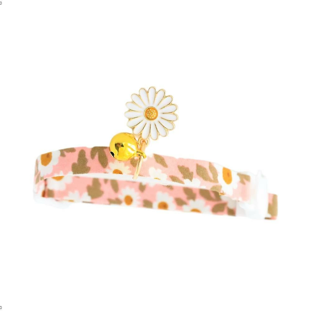 JUSTUP Colliers Floraux Pour Chats Avec Cloche Réglable Breakaway Kitten Collars Safety Cat Collars Set Flower Charms Pet Collar For Cats Kitty Puppy Dog Cute Daisy Pa 3 JUSTUP Colliers Floraux Pour Chats Avec Cloche Réglable Breakaway Kitten Collars Safety Cat Collars Set Flower Charms Pet Collar For Cats Kitty Puppy Dog Cute Daisy Pa – Image 3
