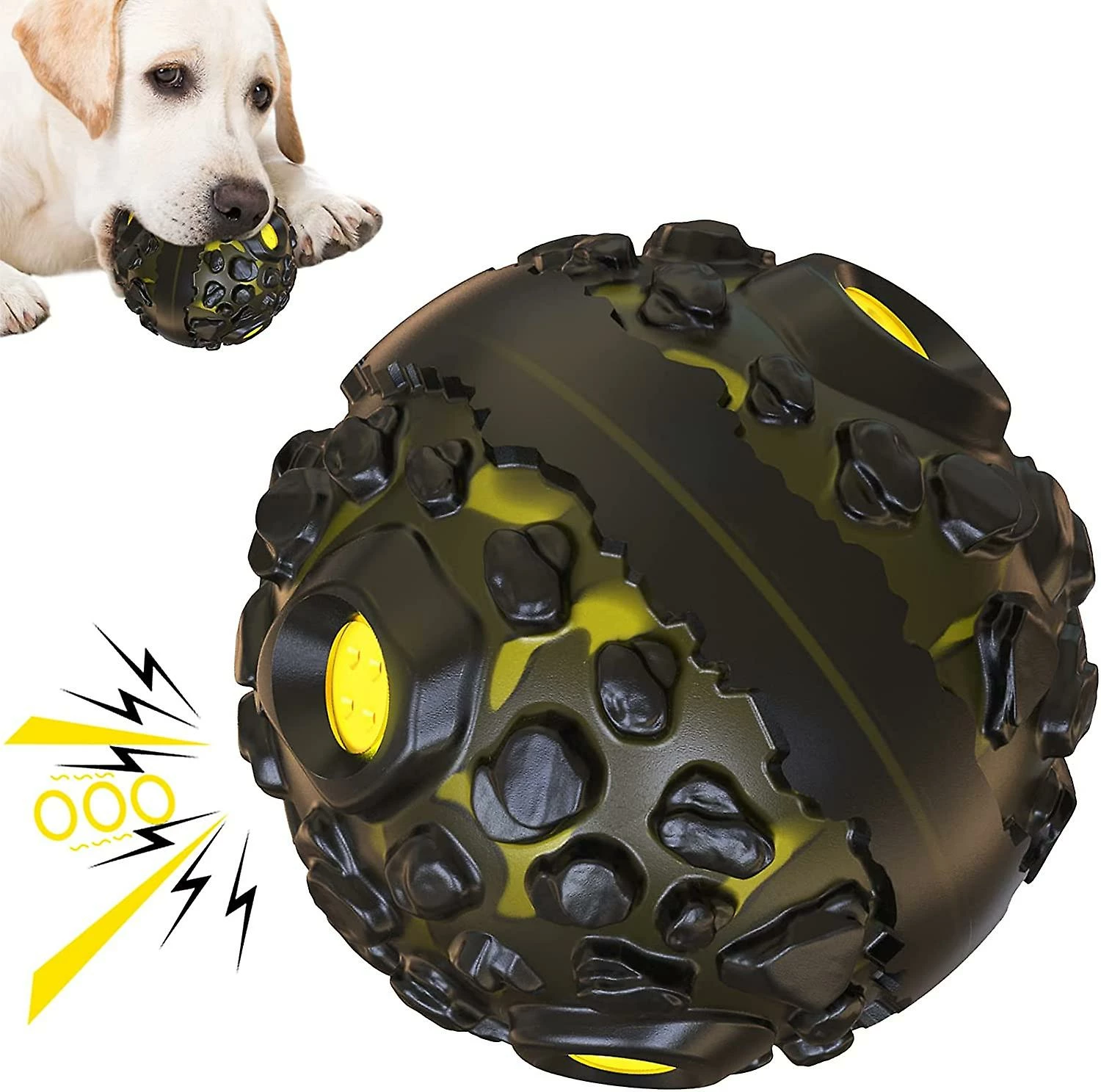 Tinor Jouet Pour Chien Pour Mâcheurs Agressifs Dents Propres Ennuyées Caoutchouc Et Abs Double Couche Robuste Couine Chien Jouet Interactif Dog Ball Pour Chiens De Taille Moyenne 1 Tinor Jouet Pour Chien Pour Mâcheurs Agressifs Dents Propres Ennuyées Caoutchouc Et Abs Double Couche Robuste Couine Chien Jouet Interactif Dog Ball Pour Chiens De Taille Moyenne