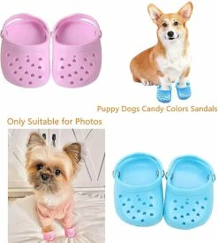 Tiny-witch Dog Summer Slipper Respirant Mesh Candy Pet Chaussures 7 Tiny-witch Dog Summer Slipper Respirant Mesh Candy Pet Chaussures -Pet Soin 297791390 max