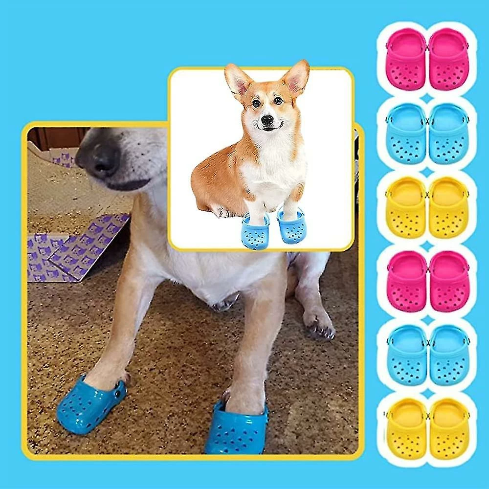 Tiny-witch Dog Summer Slipper Respirant Mesh Candy Pet Chaussures 5 Tiny-witch Dog Summer Slipper Respirant Mesh Candy Pet Chaussures – Image 5