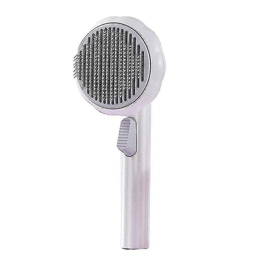 Unbranded Zysd Pet Dog Cat Shedding Grooming Brush Self Cleaning Slicker Comb 2 Unbranded Zysd Pet Dog Cat Shedding Grooming Brush Self Cleaning Slicker Comb – Image 2