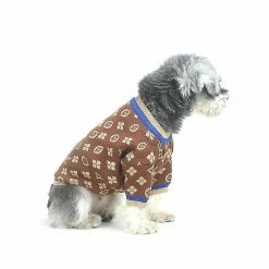 Unbranded (L) Hiver Chaud Vêtements Pour Animaux De Compagnie Mode Dog Pull Pour Petit Schnauzer Pet Vêtements Manteau Couleur Marron -Pet Soin 304035986 max