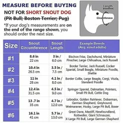 Unbranded (1) Soft Pet Dog Museau Réglable Pet Dog Museau Léger Caoutchouc Dog Museaux Couleur Noir -Pet Soin 304035992 max