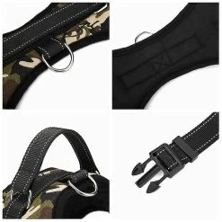 Unbranded Pas De Pull Dog Pet Harness Gilet De Contrôle Réglable Chiens Réfléchissant -Pet Soin 307135765 max