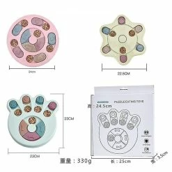 Unbranded Jouets De Puzzle Pour Chiens Augmenter Iq Interactive Slow Dispensing Feeding Pet Dog Training Games Feeder For Sm -Pet Soin 312846043 max