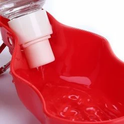Unbranded 500ml Folding Travel Dog Water Bottle Distributeur D’eau Portable (rouge) -Pet Soin 312863703 max