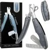 Unbranded Dog Nail Clippers Upgraded - 3 In 1 Foldable Dog Nail Safe Trimmers