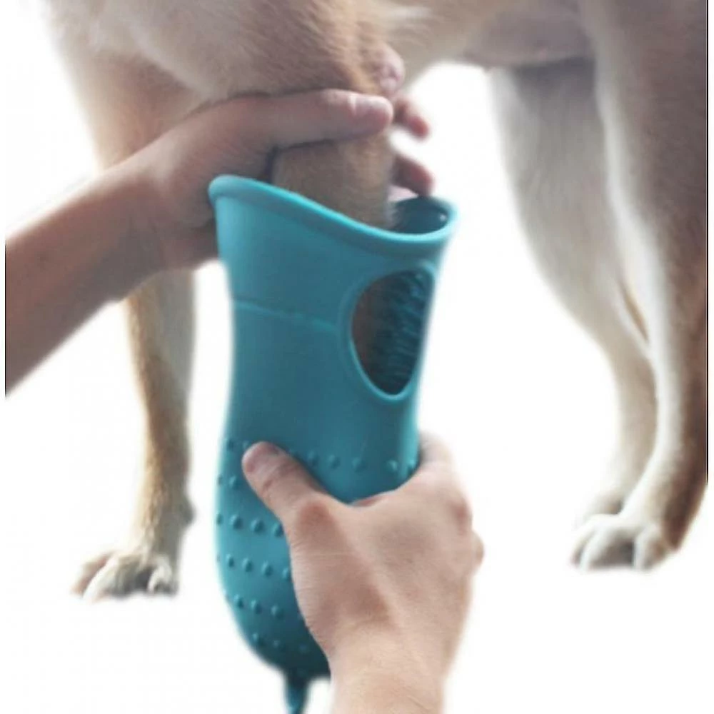 Unbranded Pet Dog Cleaning Supplies Massage Bath Brush Hair Removal Gants Silicone Foot Washing Cup(Vert) 2 Unbranded Pet Dog Cleaning Supplies Massage Bath Brush Hair Removal Gants Silicone Foot Washing Cup(Vert) – Image 2