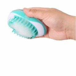 Unbranded Pet Bath Brush Dog Massage Brush Universal Bath Brush Cleaning Supplies Beauty(Vert) -Pet Soin 316898586 max