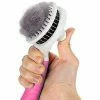 Unbranded Pet Comb Cat Brush Hair Debut Dog Hair Brush Pet Self-cleaning Needle Comb(Rose)