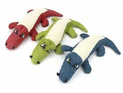 Unbranded Simulation Crocodile Vocal Dog Toy Toy Résistant Chien Jouet En Peluche (Vert) -Pet Soin 316914913 max