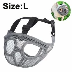 Yskaze Museau Court Museau De Chien Museau Bulldog Museau, Stop Dog Pour Mordre Aboyer Mâcher, Bouche Courte Réglable Chien Anti-morsure Anti-manger Masque Pour Animaux De Compagnie Fournitures -Pet Soin 317190200 max