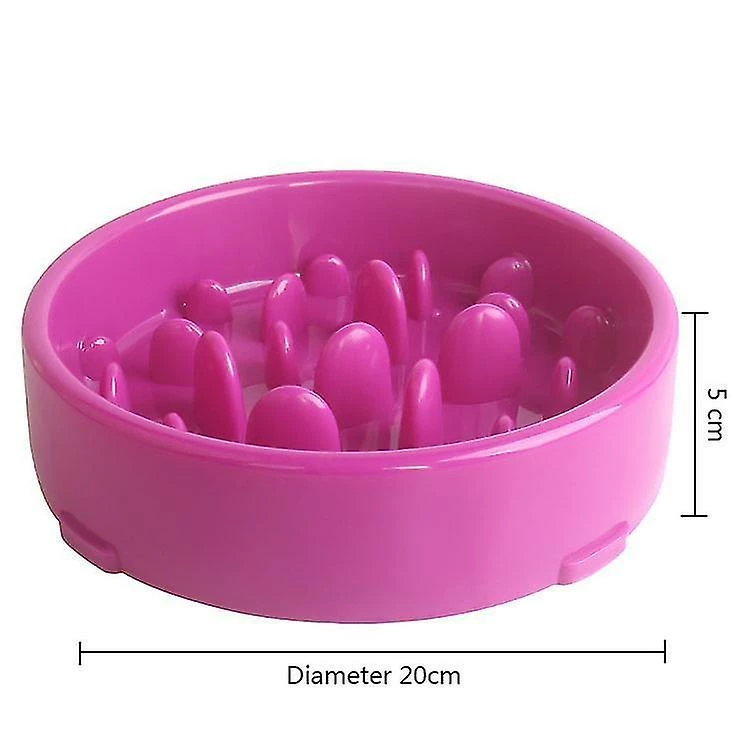 Unbranded Slow Feeder Dog Bowl, Chien Pet Slow Feeder, Fun Feeder (Violet) 2 Unbranded Slow Feeder Dog Bowl, Chien Pet Slow Feeder, Fun Feeder (Violet) – Image 2