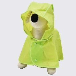 Unbranded Mode Pet Clothes Dog Raincoat Transparent Rain Coat Jacket Imperméable Petits Chiens Vêtements Carlin Vêtements Chiens Accessoires