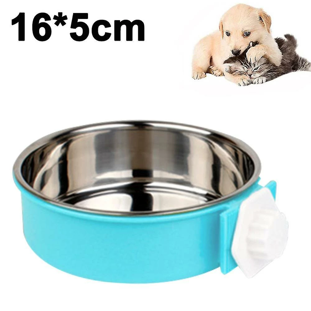Aowear Pet Feeder Dog Bowl En Acier Inoxydable Nourriture Hanging Bowl Cages Cages Chien Parrot Bird Pet Drink Water Bowl Dish Accessoire 2 Aowear Pet Feeder Dog Bowl En Acier Inoxydable Nourriture Hanging Bowl Cages Cages Chien Parrot Bird Pet Drink Water Bowl Dish Accessoire – Image 2