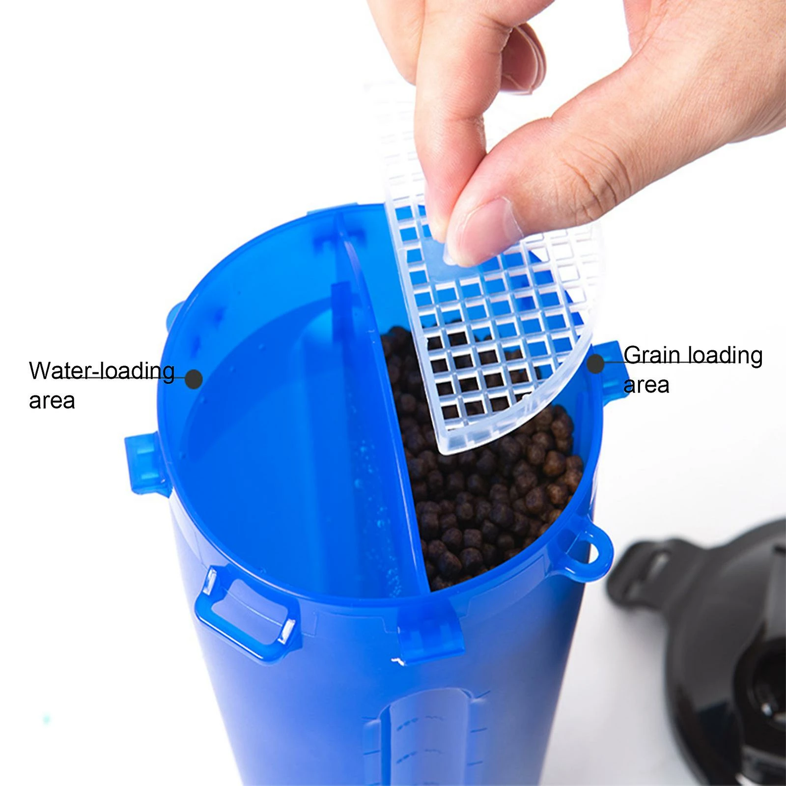 Favrison Sortie Portable Pet Bowl Collapsible Bowls Dog Water Bottle Avec Couvercle étanche De Grande Capacité Pour Les Voyages 2 Favrison Sortie Portable Pet Bowl Collapsible Bowls Dog Water Bottle Avec Couvercle étanche De Grande Capacité Pour Les Voyages – Image 2