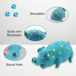 Unbranded Grunting Latex Rubber Dog Toy Dotted Pig, 8 « Latex Dog Chew Toys With Sound Sound Oinks Growling Pig Dog Toy ( ) 5 Unbranded Grunting Latex Rubber Dog Toy Dotted Pig, 8 « Latex Dog Chew Toys With Sound Sound Oinks Growling Pig Dog Toy ( ) -Pet Soin 336390304 max