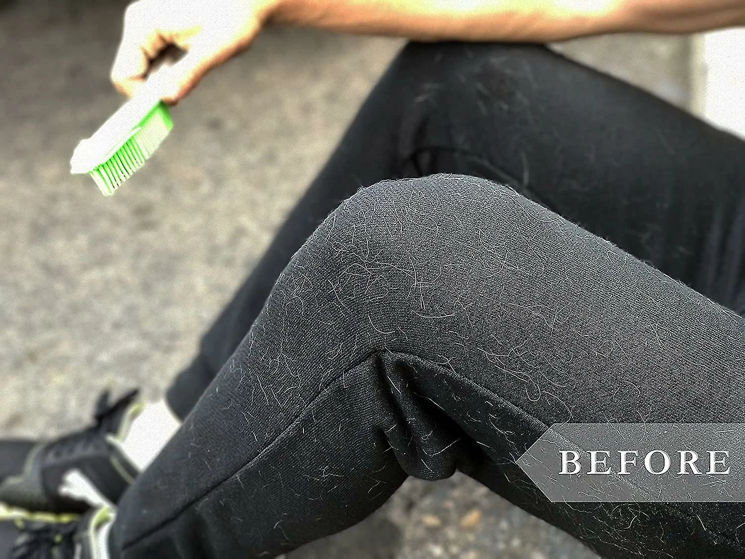 WOSAWE Fong Fong Dog Hair Remover - Pet Fur And Lint Remover Pour Meubles, Intérieurs De Voiture, Tapis, Tapis 4 WOSAWE Fong Fong Dog Hair Remover - Pet Fur And Lint Remover Pour Meubles, Intérieurs De Voiture, Tapis, Tapis – Image 4