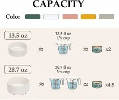 Unbranded Dog Bowl Ceramic Double Dog Food Bowl Avec Support En Bambou Pour Chats Et Chiens (850ml, Gris) E 9 Unbranded Dog Bowl Ceramic Double Dog Food Bowl Avec Support En Bambou Pour Chats Et Chiens (850ml, Gris) E -Pet Soin 353587799 max