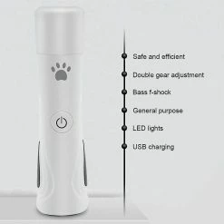 Unbranded LED Pet Dog Nail Grinder Et Clippers 3-Speed Rechargeable Électrique Pet Nail Trimmer -Pet Soin 354481838 max