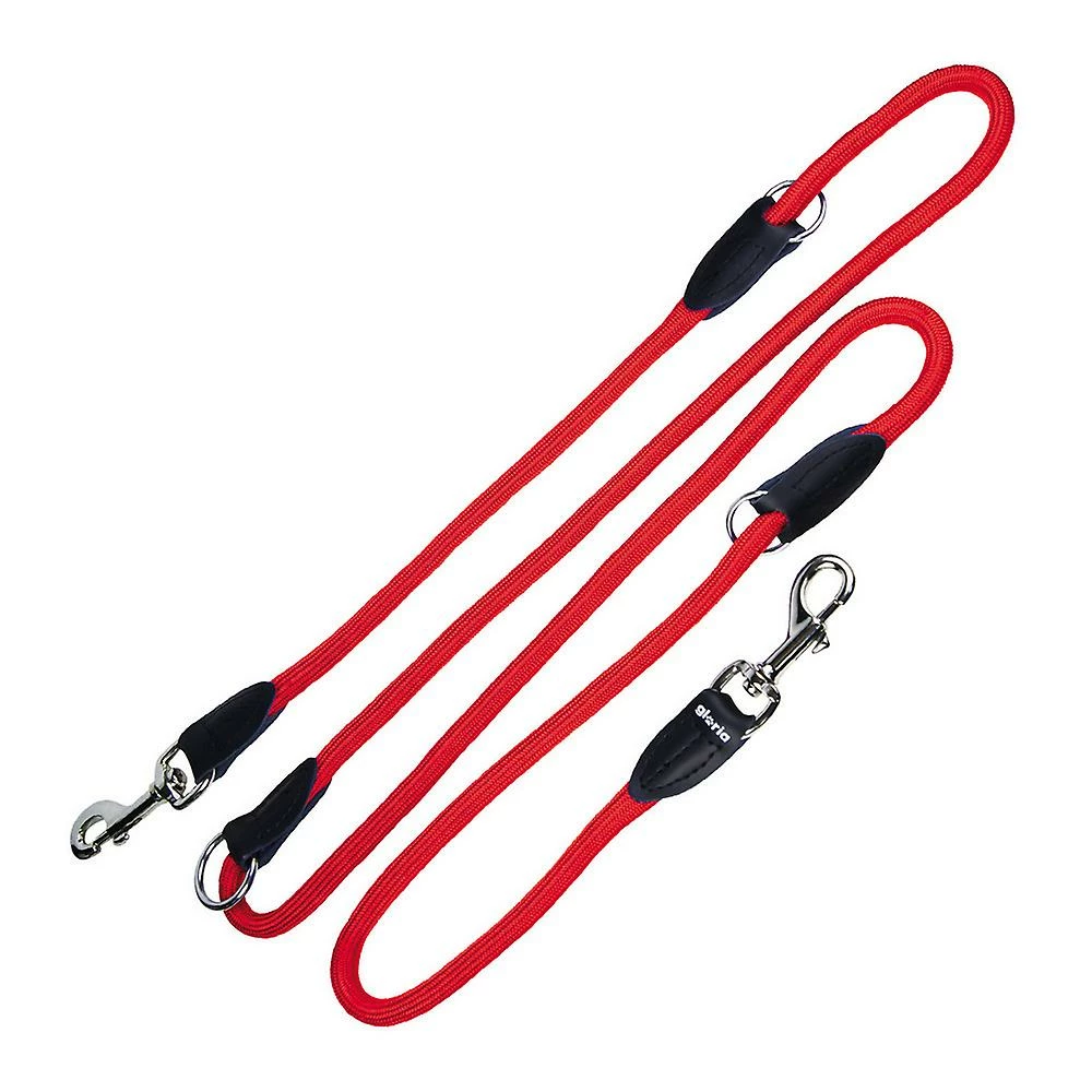 Dog Lead Gloria Multi-position Rouge (1,2 X 200 Cm) 1 Dog Lead Gloria Multi-position Rouge (1,2 X 200 Cm)